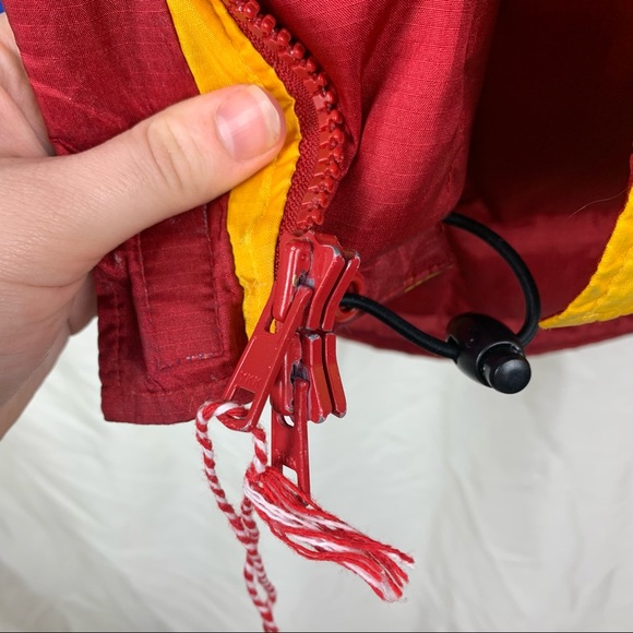 Vintage Tommy Hilfiger Down Filled Parka in Yellow Multi, Size: Small - Picture 13 of 16